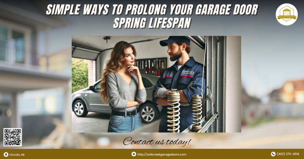 Simple Ways To Prolong Your Garage Door Spring Lifespan 5 Salt Creek Garage Doors