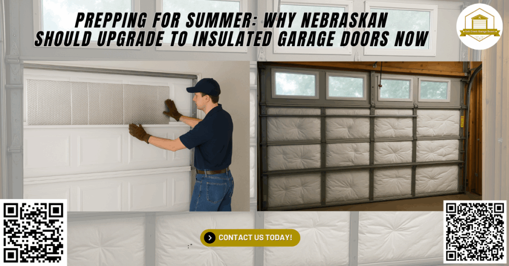 Prepping for Summer: Why Nebraska Should Upgrade to Insulated Garage Doors Now - Salt Creek Garage Doors