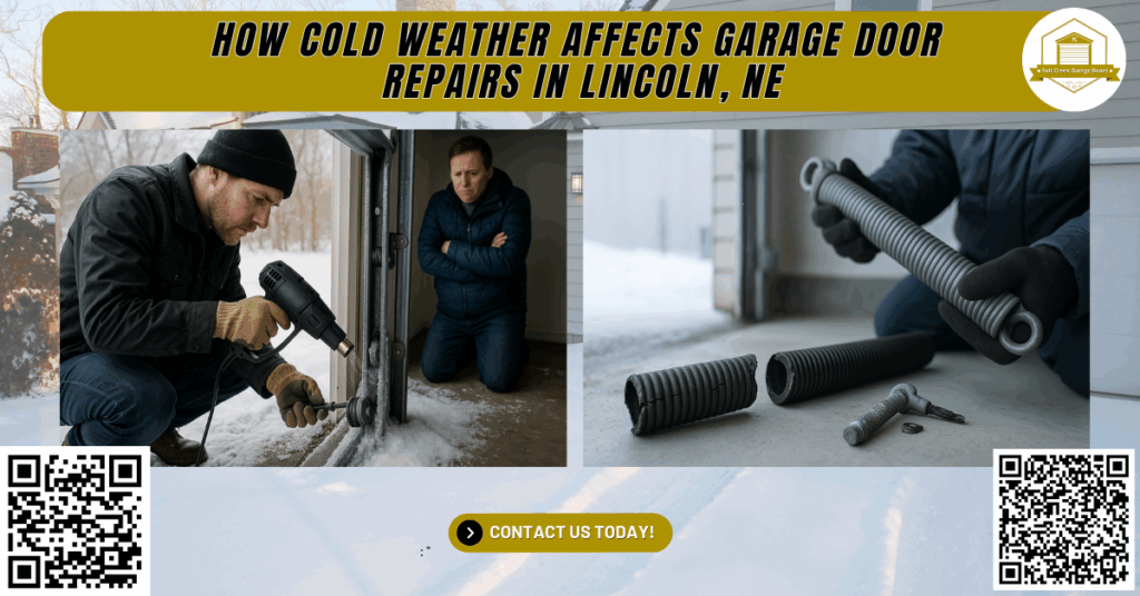 How Cold Weather Affects Garage Door Repairs In Lincoln, Ne 7 How Cold Weather Affects Garage Door Repairs in Lincoln, NE - Salt Creek Garage Doors