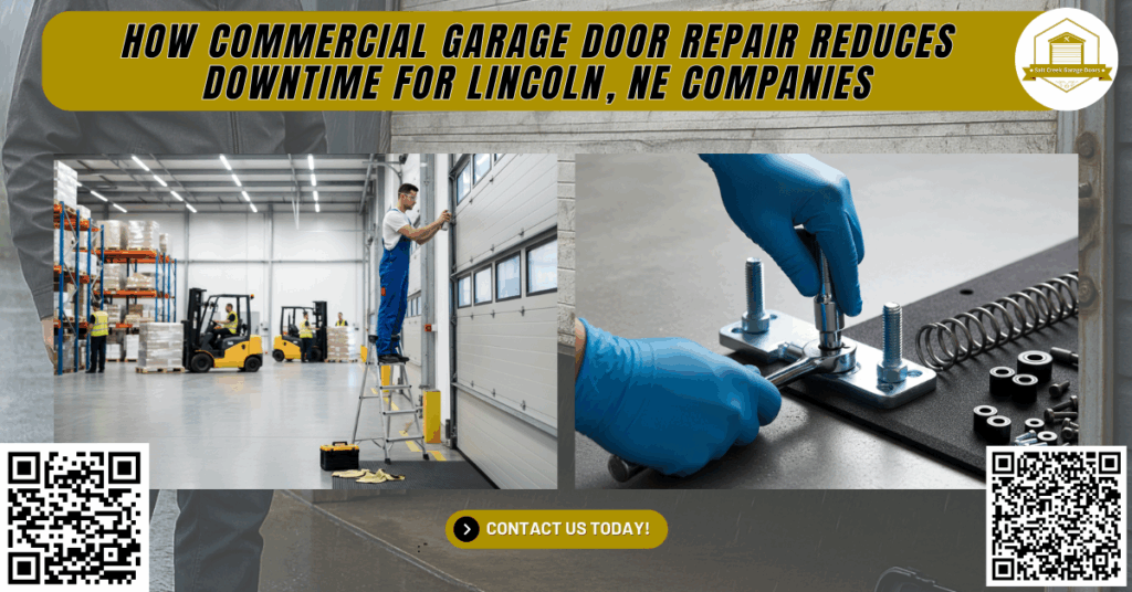 How Commercial Garage Door Repair Reduces Downtime For Lincoln, Ne Companies 4 How Commercial Garage Door Repair Reduces Downtime for Lincoln, NE Companies - Salt Creek Garage Doors