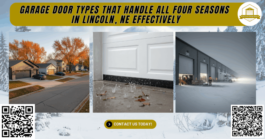 Garage Door Types That Handle All Four Seasons in Lincoln, NE Effectively - Salt Creek Garage Doors