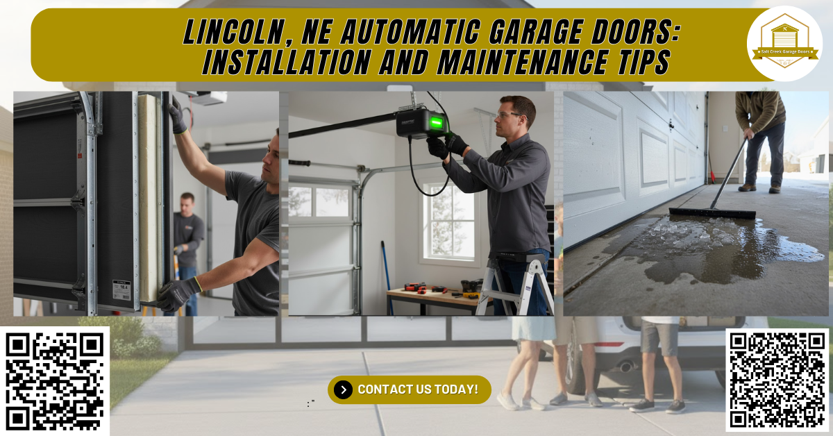 Lincoln, Ne Automatic Garage Doors: Installation And Maintenance Tips 1 Lincoln, NE Automatic Garage Doors: Installation and Maintenance Tips