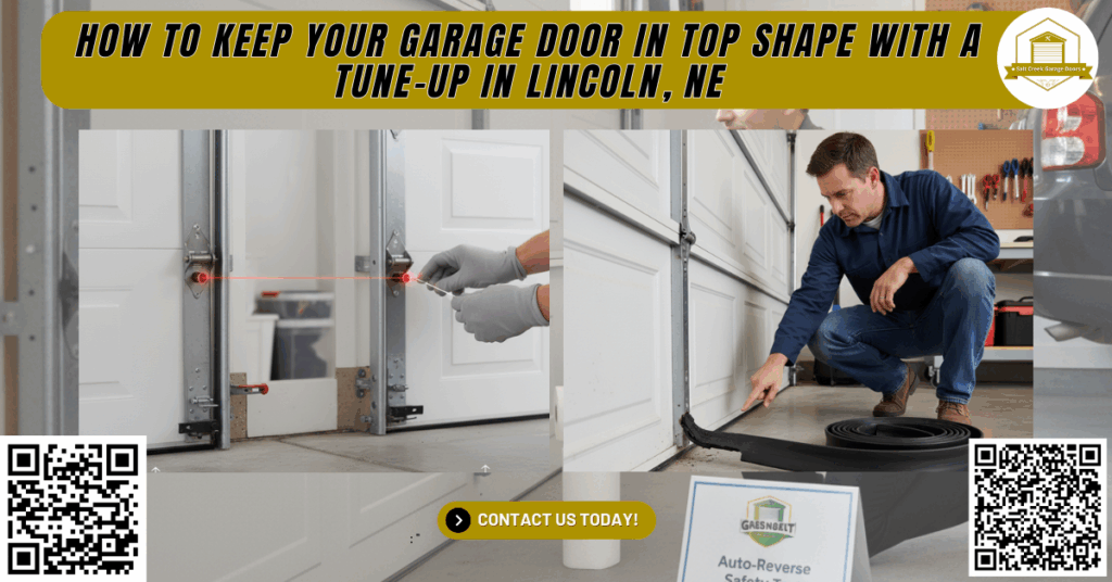 How To Keep Your Garage Door In Top Shape With A Tune-Up In Lincoln, Ne 2 How to Keep Your Garage Door in Top Shape with a Tune-Up in Lincoln, NE - Salt Creek Garage Doors