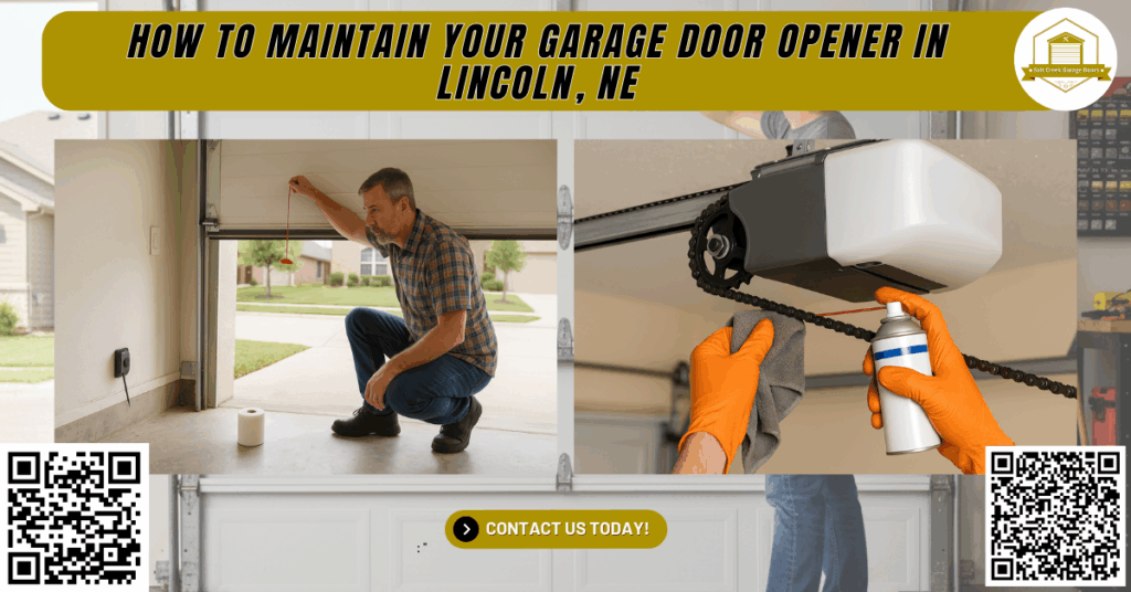 How to Maintain Your Garage Door Opener in Lincoln, NE - Salt Creek Garage Doors